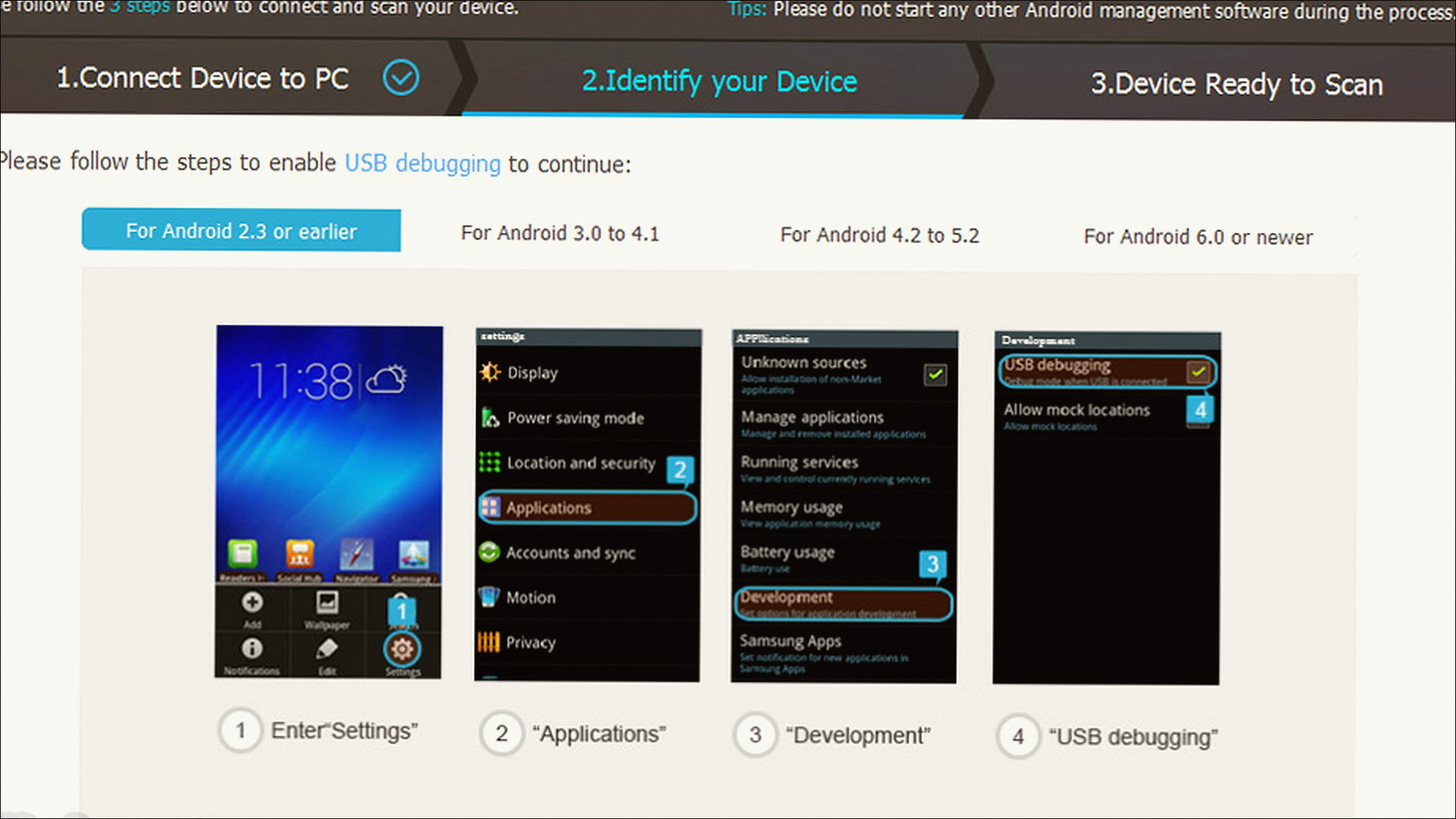 MiniTool Partition Wizard workspace